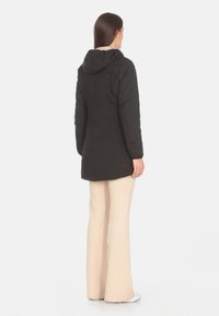 K-Way Piumino lungo - black
