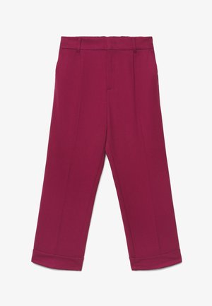 Calliope, PANTALONE LUNGO TINTA UNITA - Pantalon classique - bordeaux