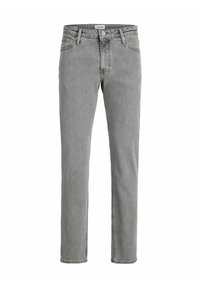 Hallitus denimis teksad sirge lõikega. Omadusteks on viis taskut, nööbiga sulgur ja vöörihmade aasad vööümarses.