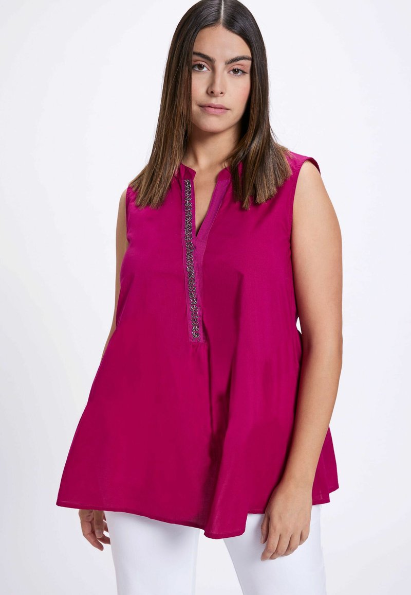 Ulla Popken Top - magnolia red