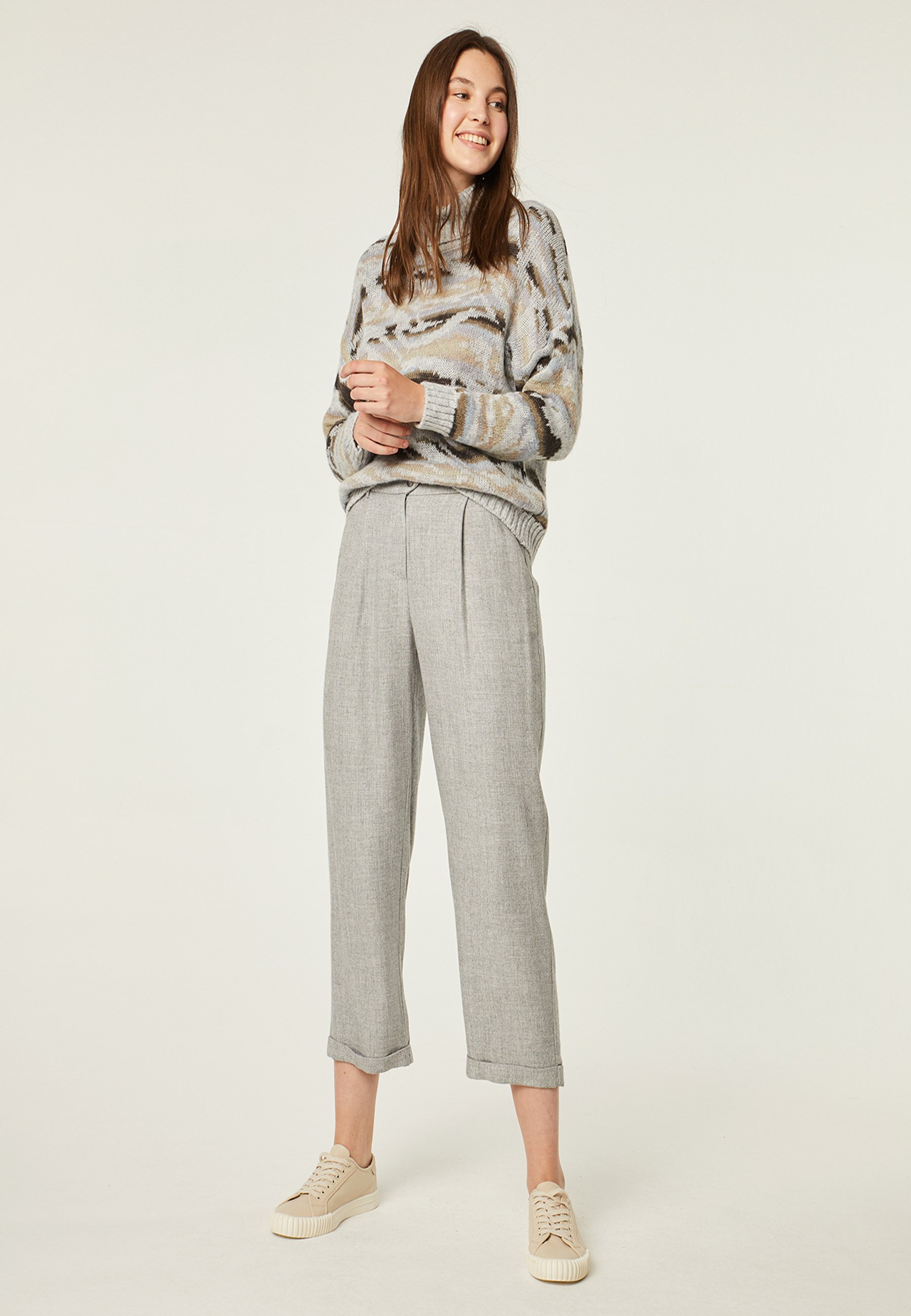 Paz Torras Pantalones - gris claro - Zalando.es