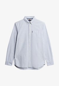 Superdry & Co ESSENTIALS OXFORD - Camisa - azure blue stripe oxford