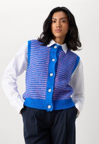 Lollys Laundry VEST - Waistcoat - blue