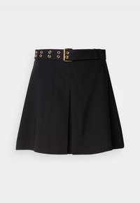 CHRISTINA PLEATS SKIRT - Klostuotas sijonas - black