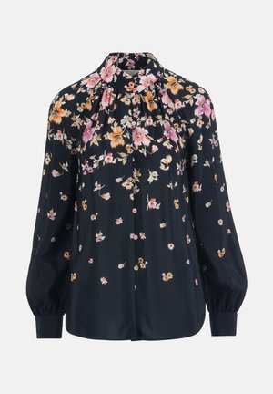 BRIA - Blúzka so zapínaním na gombíky - nero