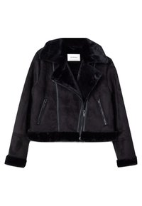 Stradivarius Giacca invernale - black