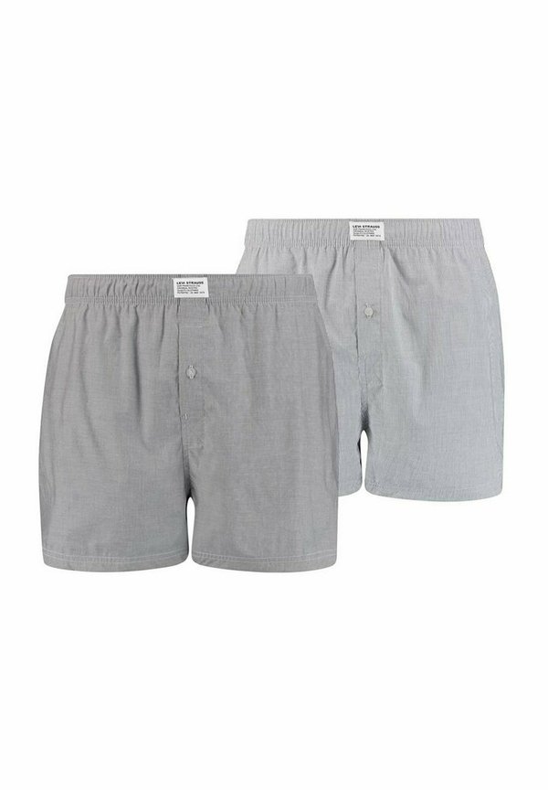 4ER PACK  - Boxer shorts - grau hellblau2