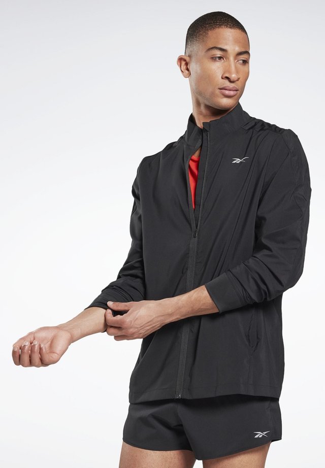 RUNNING ESSENTIALS WOVEN WINDBREAKER - Veste coupe-vent - black