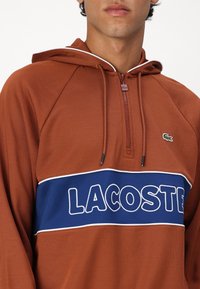 Lacoste Felpa con cappuccio - dark red