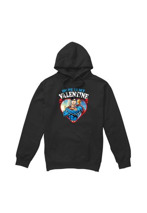 Cotton Soul, SUPERMAN HOPE IS MY VALENTINE - Hoodie - black