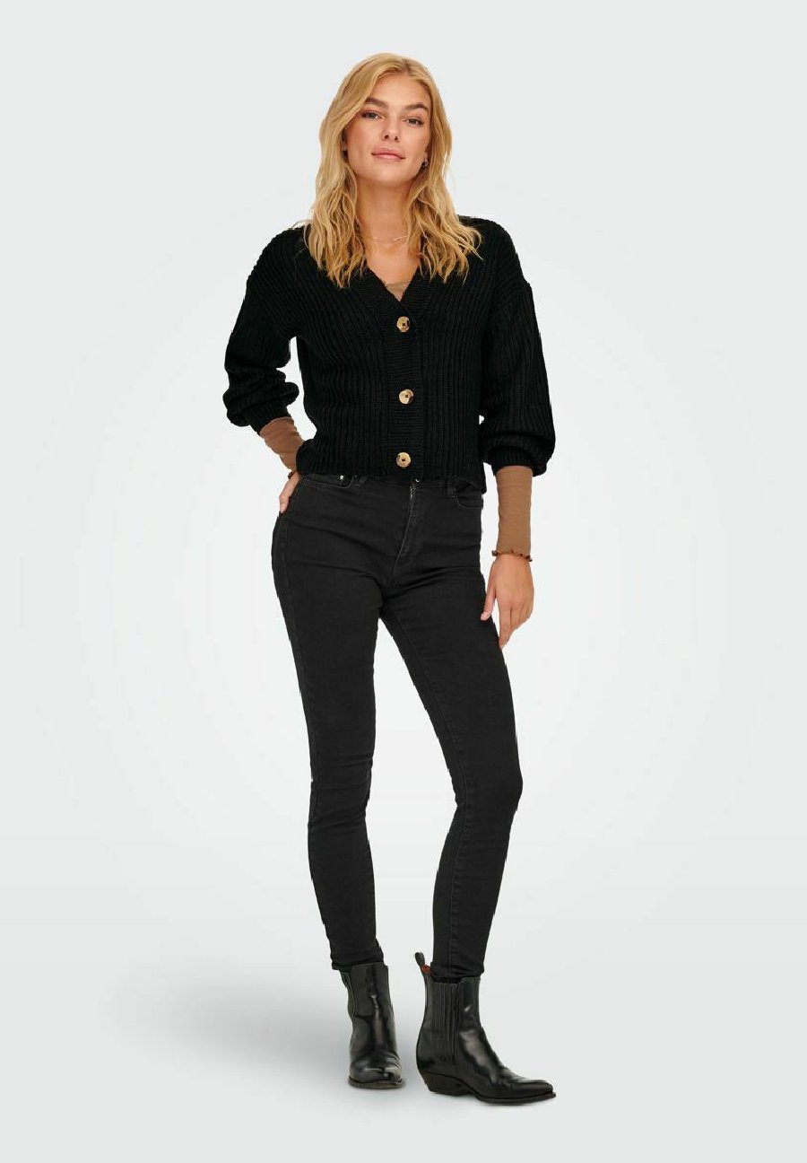 ONLY Vest - black/antraciet - Zalando.nl