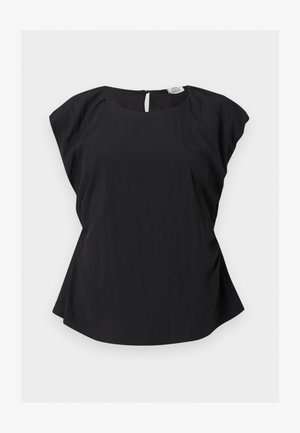 JDY, JDYTINA FITTED OPEN BACK - Blouse - black