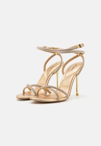 ALDO MANAELDEN PILLOW WALK - Sandales à talons hauts - gold-coloured