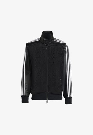 JEREMY SCOTT TRACK TOP - Cipzáras pulóver - black