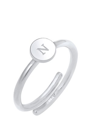 LETTER N - Sormus - silver coloured