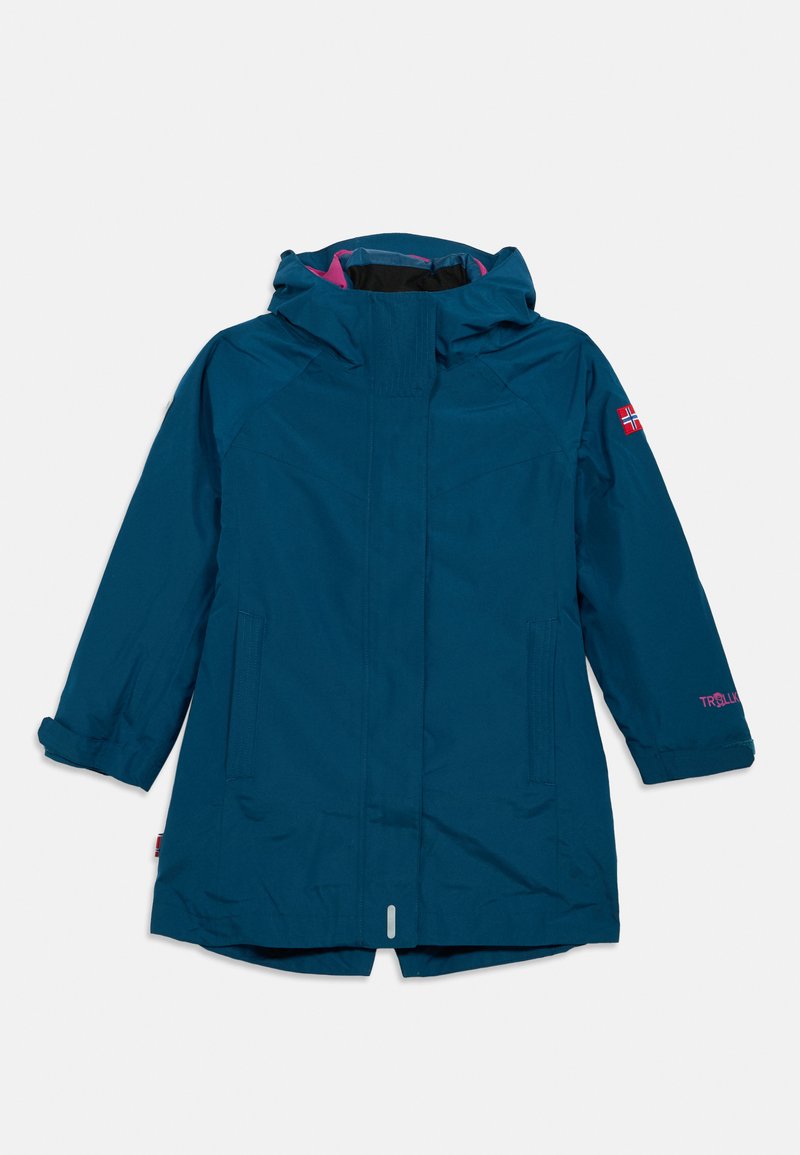 Trollkids Outdoorjas blauw