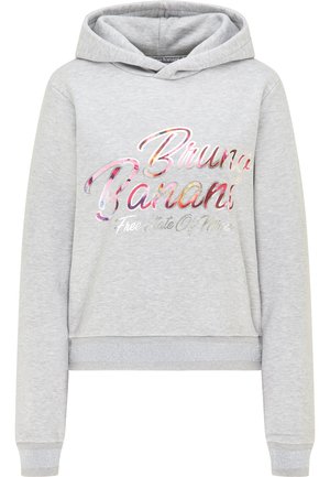 Bruno Banani, Hoodie - grau melange