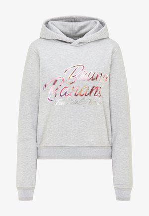 Bruno Banani, Hoodie - grau melange