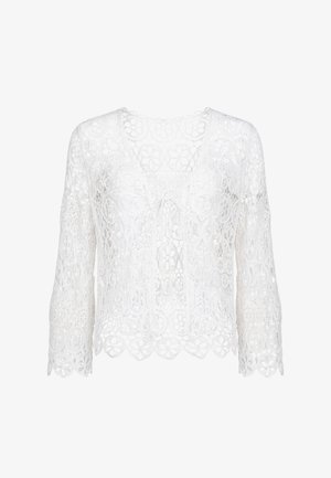 IZIA, IZIA CARDIGAN - Strickjacke - white
