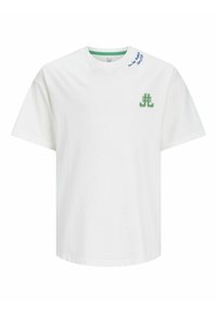 Jack & Jones Junior Majica kratkih rukava s printom - cloud dancer