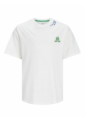 Print T-shirt - cloud dancer