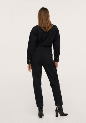 Mango, Combinaison - black denim