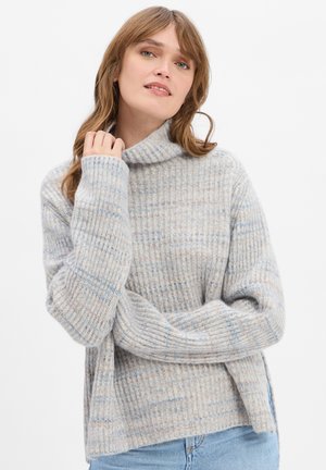 VARISA - Trui - hellblau/beige