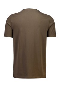 Lindbergh Printtipaita - dk brown