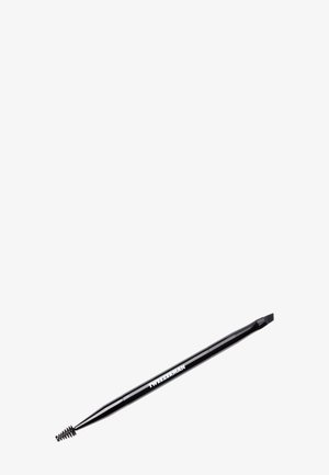 ANGLED BROW BRUSH & SPOOLIE - Eyebrow brush - black