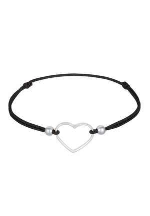 SIMPLE HEART - Bracelet - silberfarben