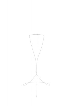 POLAR BELLY - Halskette - silver-coloured