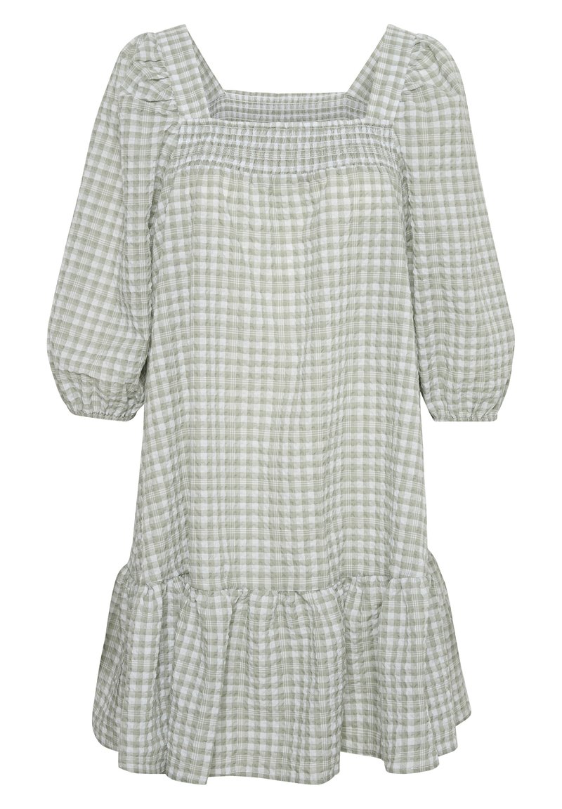 Damen Freizeitkleider | My Essential Wardrobe MWSALLY Freizeitkleid ice flow check/grau - FM01717 Damen Freizeitkleider | My Essential Wardrobe MWSALLY Freizeitkleid ice flow check/grau - FM01717