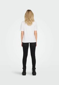ONLY EINFARBIGES - T-shirt basic - white