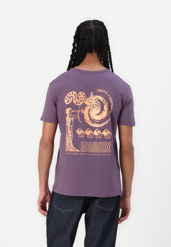 COSMIC VIBRATIONS UNISEX - Print T-shirt - vintage violet