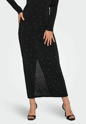 JDYPRIME LANGER - Jupe longue - black