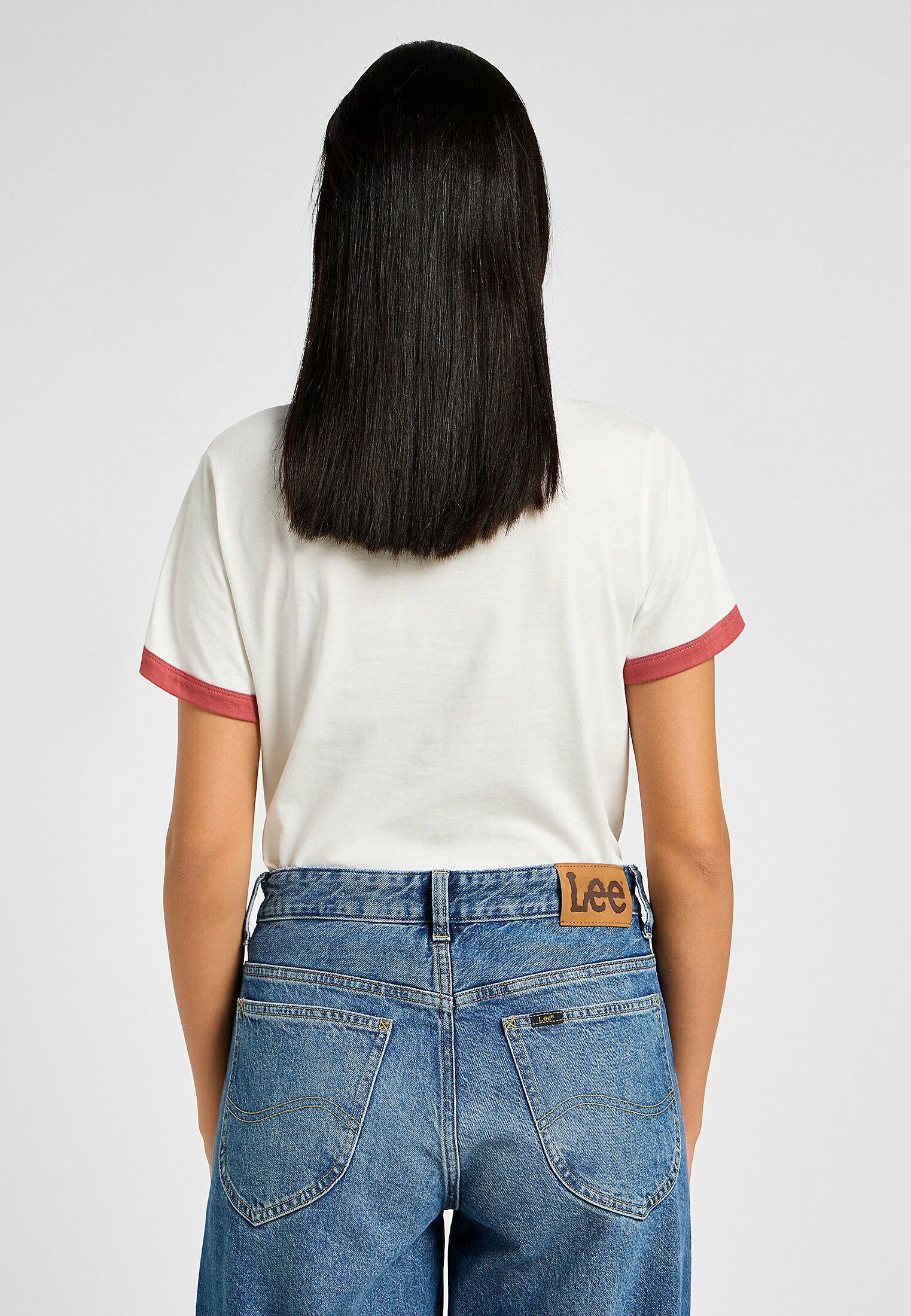◆LEE◆ Lee Dungarees Ringer T-Shirt Ivory $_12.JPG?set_id=880000500F