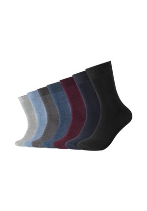 camano COMFORT IN BOX 7 PACK - Čarape - light grey mix