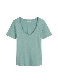 Marc O'Polo V-NECK REGULAR  - T-shirt basic - pure teal