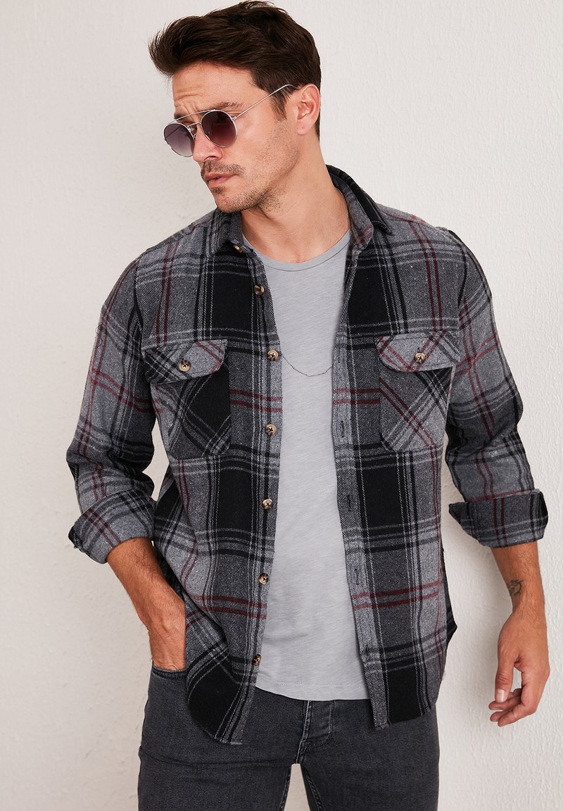 Buratti DOUBLE POCKET  - Ing - anthracite