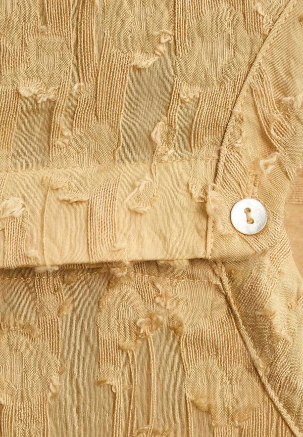 LITA - Button-down blouse - ochre3