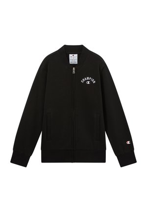 FULL ZIP ICONS PLUS - Sudadera con cremallera - black
