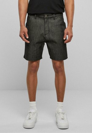 Urban Classics Jeans Shorts - jet black