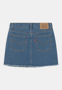 Levi's® HIGH RISE SKIRT - Denimová sukně - dark-blue denim