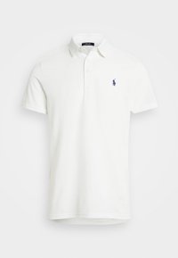 TAILORED FIT PERFORMANCE POLO SHIRT - Polo marškinėliai - ceramic white