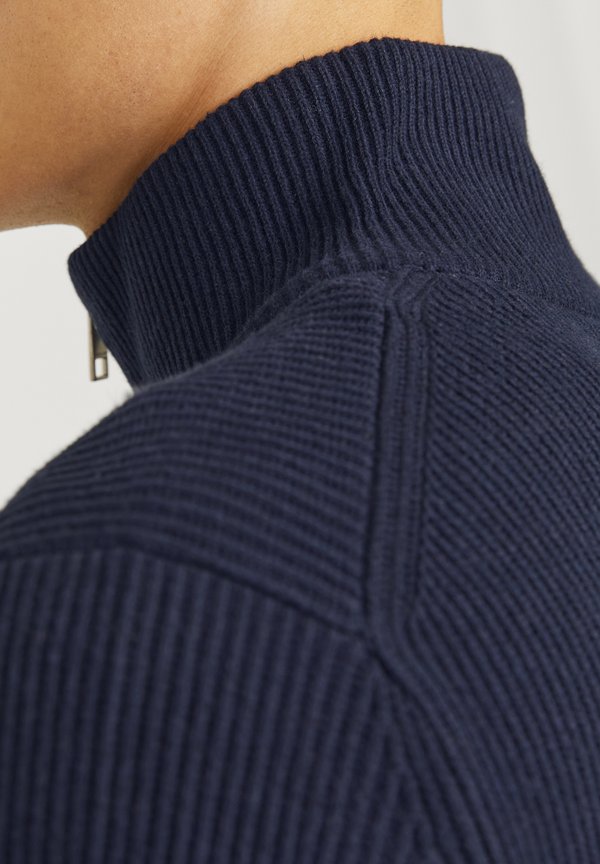 JJEPERFECT HALF ZIP - Jumper - blau4