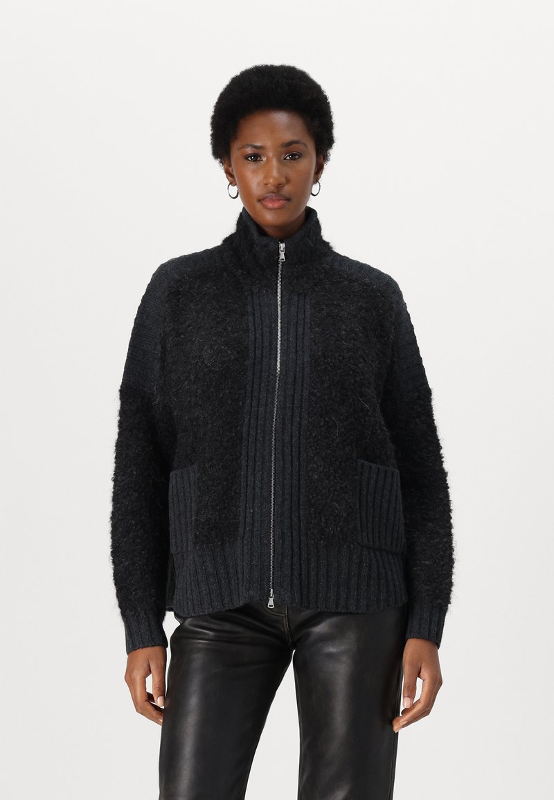 Repeat CARDIGAN - Kardigán - anthra