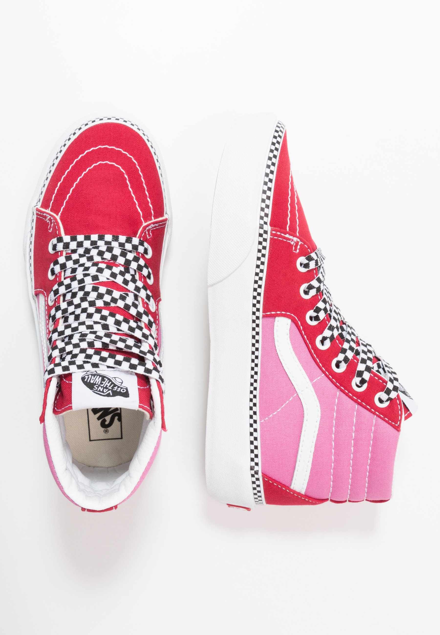 Vans SK8 PLATFORM 2.0 Høye joggesko chili pepperfuchsia Vans SK8 PLATFORM 2.0 Høye joggesko chili pepperfuchsia