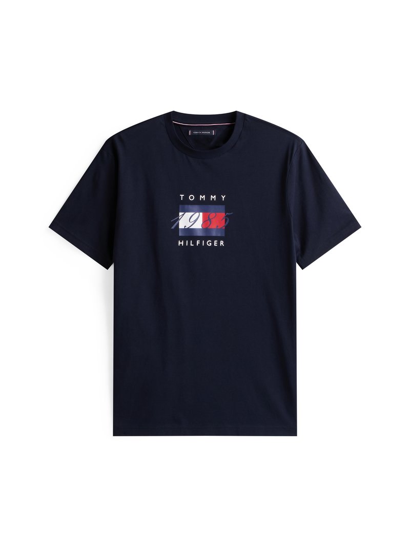Tommy Hilfiger T-shirt print donkerblauw Tommy Hilfiger T-shirt print donkerblauw