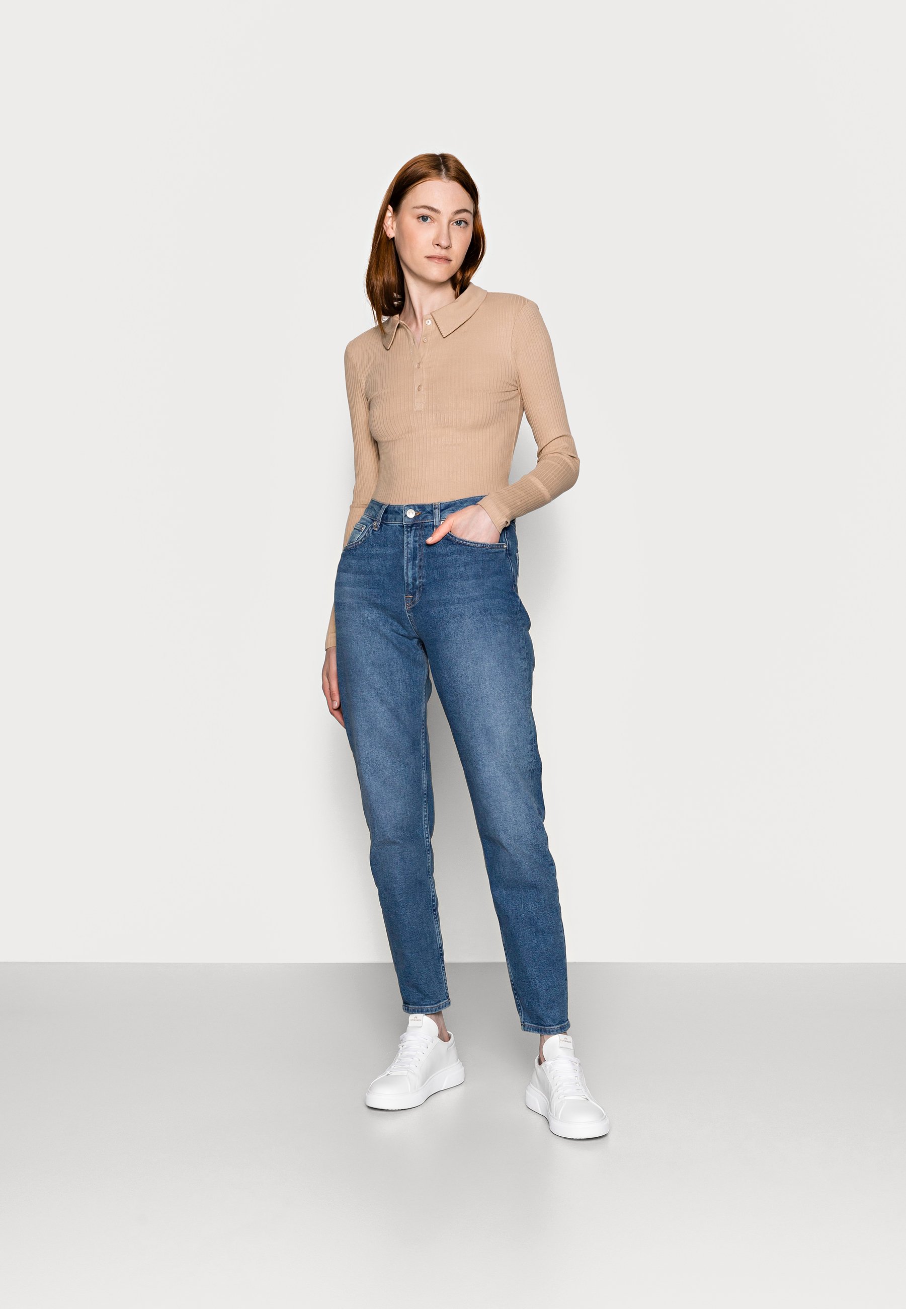 NA-KD Tall MOM - Jeans baggy - blue/blu - Zalando.it