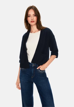 Strickjacke - midnight blue